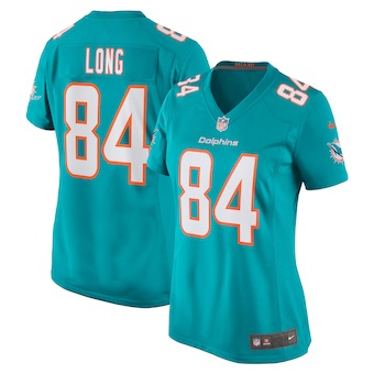 womens nike hunter long aqua miami dolphins game jersey_pi44